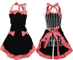 Hyzrz Cute Ladies Girls Retro Apron Dress Kitchen Cooking Vintage Aprons by Hyzrz