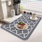Dish Drying Mat for Kitchen Counter 2 Pack - Image 4