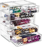 Sorbus Acrylic Makeup Organizer Set, 6-Drawer Vanity & Countertop Cosmetic - Image 8