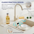 Stone Faucet Mat for Kitchen Sink, Faucet Mat Fast Drying Diatomite, Sink - Image 4