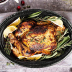 Granite Roaster Pan, 19” Enameled Roasting Pan - Image 6