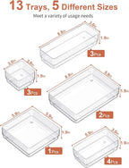 SMARTAKE 13-Piece Drawer Organizer - Image 2