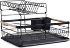 Navaris 2 Tier Dish Rack - Image 7