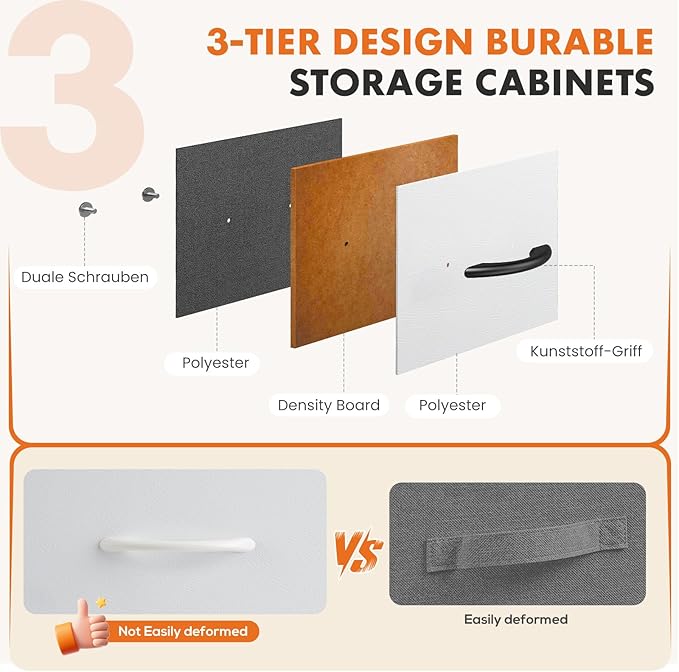 Sweetcrispy 5 Drawer Dresser - Image 6