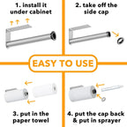 SpaceAid SprayNeat Paper Towel Holder - Image 6