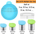 Comtim Pet Food Can Cover Silicone Can Lids - Image 3