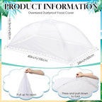 Leitee 3 Pcs Inflatable Serving Bar Kit Includes Salad Buffet Tray - Image 3