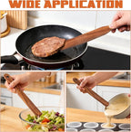2 Pack Spurtle for Sourdough Starter, Sourdough Spatula Dough Whisk Mixing - Image 7