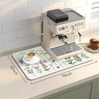 Bloss Kitchen Mat, Coffee Mat 12"x19", Coffee Bar/Maker Mat, Kitchen Counter - Image 2