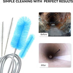 Flexible Drain Brush, 66 Inch Long Double Ended Hose Pipe and 58 Inch Tube - Image 5