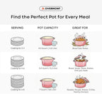 Overmont Enameled Cast Iron Dutch Oven - Image 5