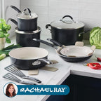 Rachael Ray Cucina Ceramic Cookware Set - Image 8