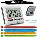Magnetic Digital Clock for Kitchen - Image 2