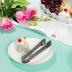 10 Pcs Plastic Buffet Serving Tongs, 6.3 Inches - Image 7