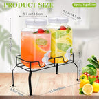 Teenyyou 2 Pcs Plastic Drink Dispensers - Image 4
