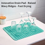 ZLR Silicone Dish Drying Mat & Heat Resistant Trivet - Image 8