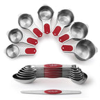 Spring Chef Magnetic Measuring Cups & Spoons Set, Strong N45 Magnets, Heavy by SpringChef
