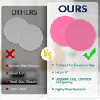 NIHOME Silicone Jar Opener – 6 Inch Large Anti-Slip Grip Pads, Premium 100% - Image 3