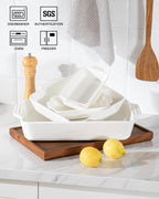 Sweejar Ceramic Bakeware Set of 4, Casserole Dishes - Image 3
