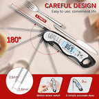 Meat Thermometer Digital，IP67 Waterproof Cooking Thermometer - Image 5