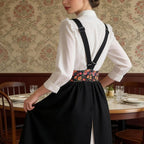 Uaussi Cotton Linen Apron Cross Back Work Apron - Image 5