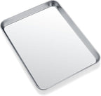 Baking Sheets for Oven, Stainless Steel Cookie Sheet Baking Pan Toaster Oven by Zacfton