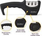 4-in-1 Kitchen Knife Accessories: 3-Stage Knife Sharpener Helps Repair - Image 3