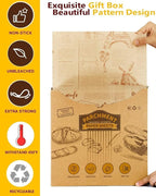Katbite 130Pcs 10 Inch Sandwich Wrapping Paper, Heavy duty Deli Paper, - Image 5