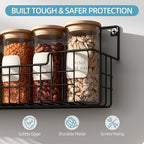 Spice Rack Wall Mount, Spice Organizer - Image 5