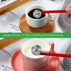 Xuhal 6 Pcs Stainless Steel Kitchen Thermometer - Image 4