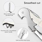Professional Waiter Corkscrew Wine Openers Set, Heavy Duty Stainless Steel - Image 5