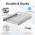 ZOINLIY Pull Out Cabinet Organizer, Versatile Slide Out Kitchen Organizers and - Image 4