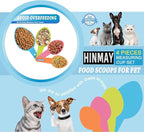HINMAY Pet Food Scoops Plastic Measuring Cups Set - Image 6