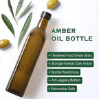 AOZITA 17oz Glass Olive Oil Dispenser - Image 3