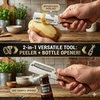 2 Pack Multifunctional Vegetable Peeler, Peelers - Image 2