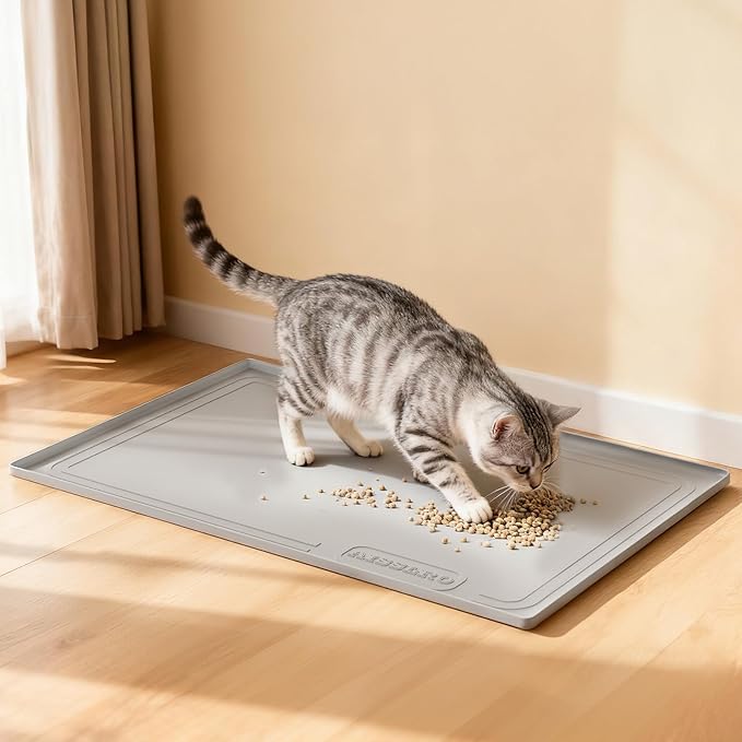 Aisslro Under Sink Mat 34" X 22", Waterproof Silicone Cabinet Organizer - Image 6