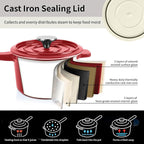 Enameled Cast Iron Sauce Pan - Image 3