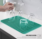 Large 24" x 18" Silicone Dish Drying Mat - Image 5