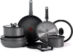T-fal Ingenio Expertise Non Stick Cookware Set 14 Piece, Oven Broiler Safe 500F by T-falbrand