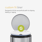 simplehuman CW0286 code H Custom Fit Bin Liner Bulk Pack - Image 4