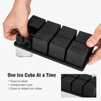 Samuelworld Large Silicone Ice Cube Tray Molds, Big 2 Inch Cubes 3 Pack- Food - Image 4
