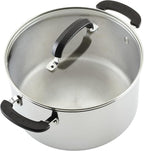 Farberware Brilliance Stainless Steel Cookware Set, 10 Piece Pots and Pans Set - Image 12
