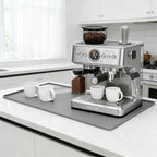 Silicone Coffee Mat, Eco-friendly, Hygienic Drying Pad, Leak-Proof and Non-Slip by SCYFREID