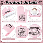 Fourluoo 10 Pcs Farmhouse Kitchen Decor and Accessories Set 4 Kitchen Towels 2 - Image 5