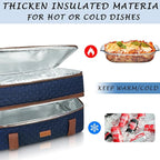 Quilted Insulated Double Casserole Carrier - Image 4
