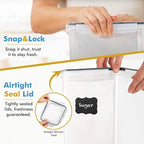 Shazo 2 PC Extra Large Bulk Food Storage Containers - Image 7