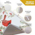Winter Cardinal Bird Dish Drying Mat - Image 4