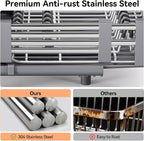 Urackify Stainless Steel Dish Drying Rack - Image 8