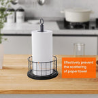 Homode Paper Towel Holder Countertop, Free-Standing Paper Towel Rack - Image 2