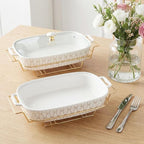 11" x 8" Ceramic Casserole Dish - Image 4
